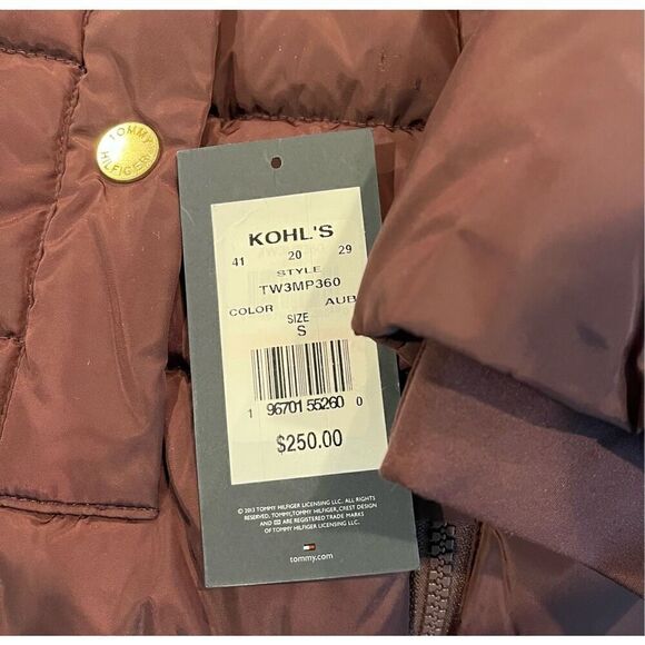Tommy Hilfiger Women's Zip-up Long Puffer Coat - Picture 6 of 6